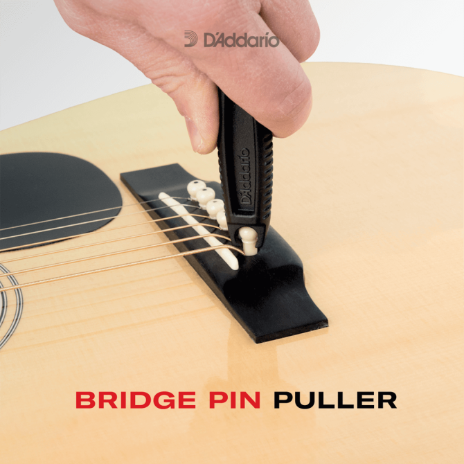 D'Addario Pro-Winder, Black String Winder w/ Clips