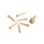 D’Addario Plastic Bridge Pins Ivory PWPS11