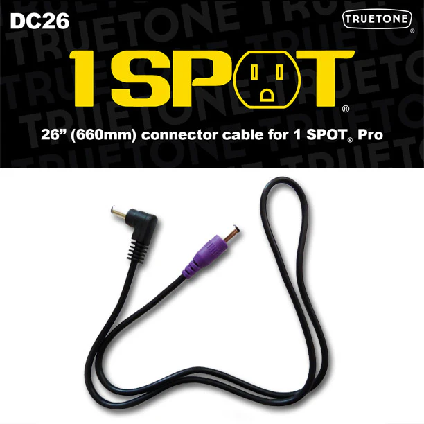 Truetone DC26 - 5.5 x 2.1mm plugs 26"