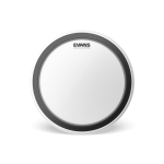 Evans BD18EMADCW EMAD Coated White Bass Drum Head, 18 Inch