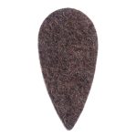 Timbertone Felt Tones Teardrop Brown Wool Felt 1 Pick