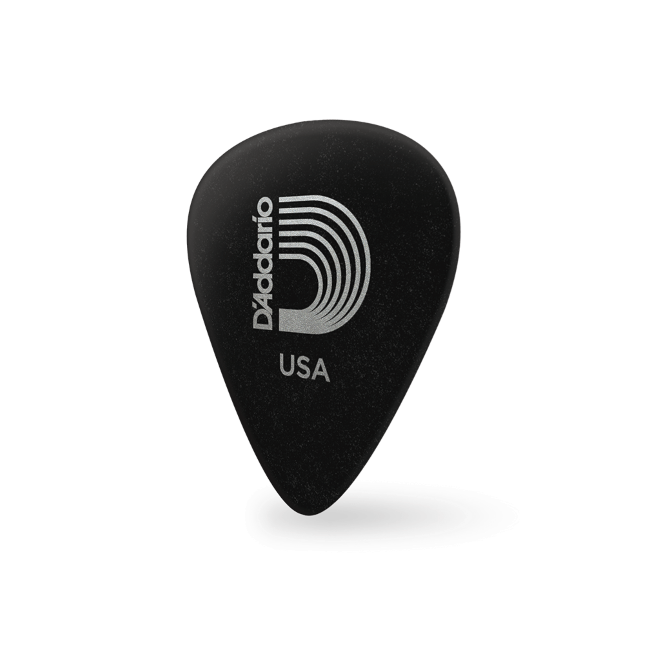 D'Addario 1DBK7-10 Duralin Guitar Picks, Extra Heavy, 1.5mm 10 pack