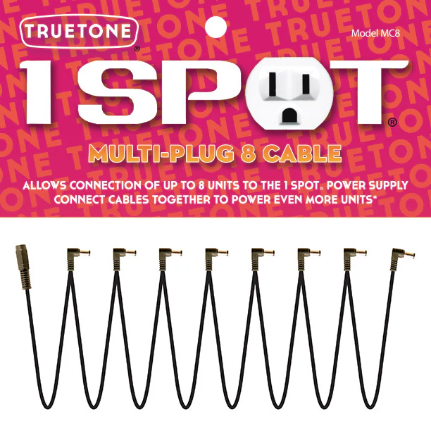 Truetone 1 SPOT Multi-Plug 8 Cable MC8