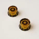 PRS Lampshade Knobs Set of Two, Amber – Metric Shaft