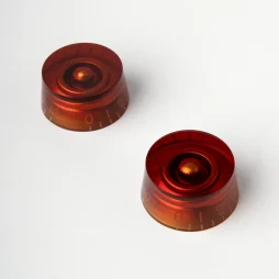 PRS Speed Knobs Set of Two, Amber - Metric Shaft