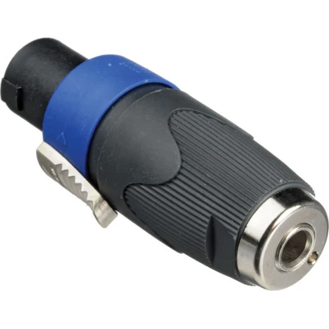 Neutrik NA4LJX Speakon to 1/4" Female adapter