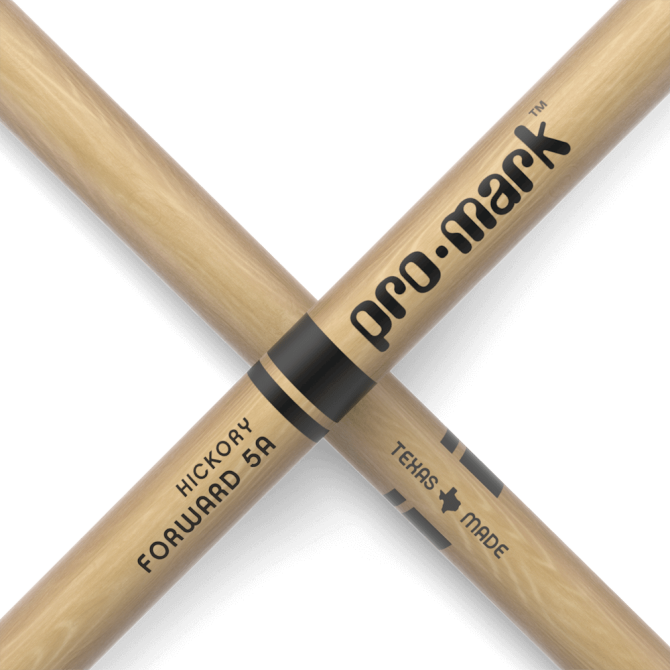 D'Addario ProMark Forward 5A Hickory Tip Drum Stick