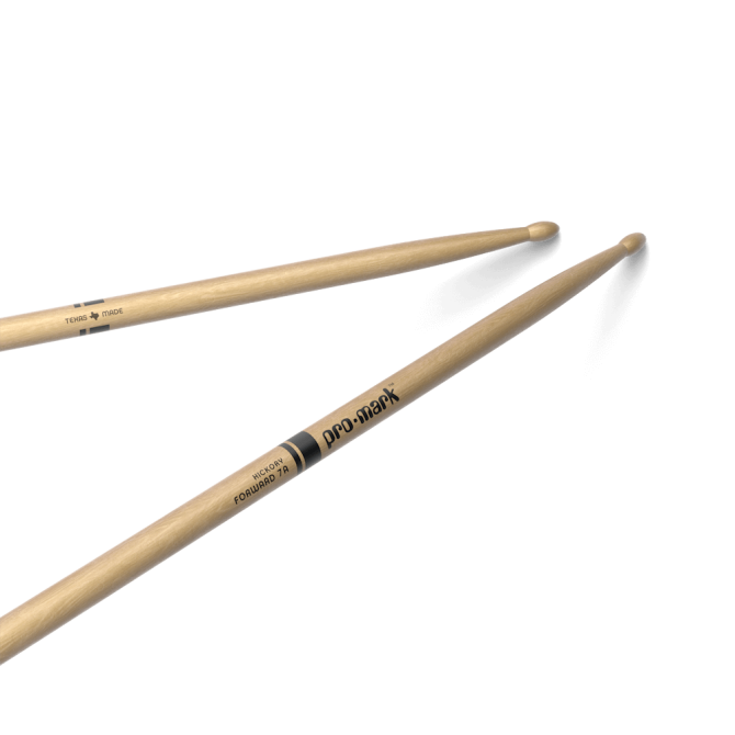 D'Addario ProMark Forward 7A Hickory Tip Drum Stick