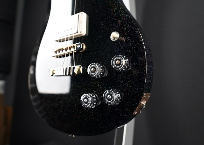 PRS S2 McCarty 594 Thinline Black Rainbow Hollowflake #765