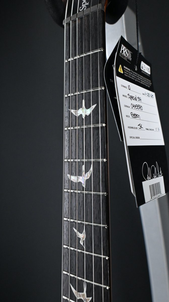 PRS Semi-Hollow Special Black Rainbow Holoflake #590