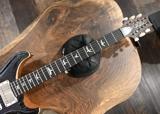 PRS Semi-Hollow Special Black Rainbow Holoflake #590