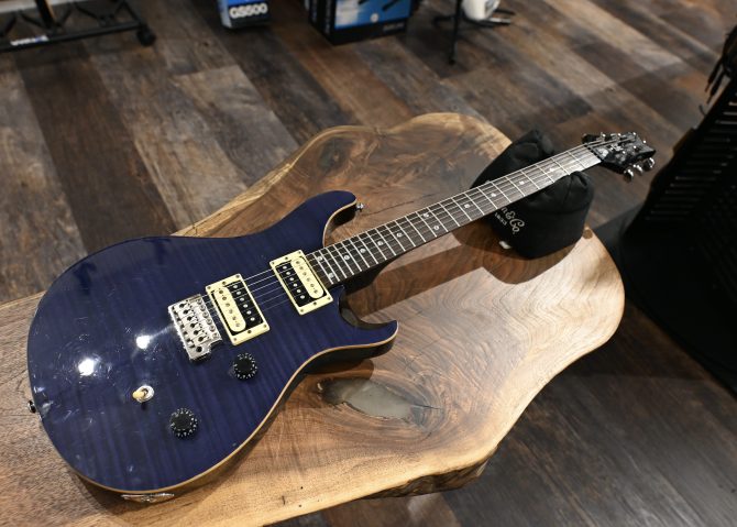 PRS SE Custom 24 Whale Blue 2009