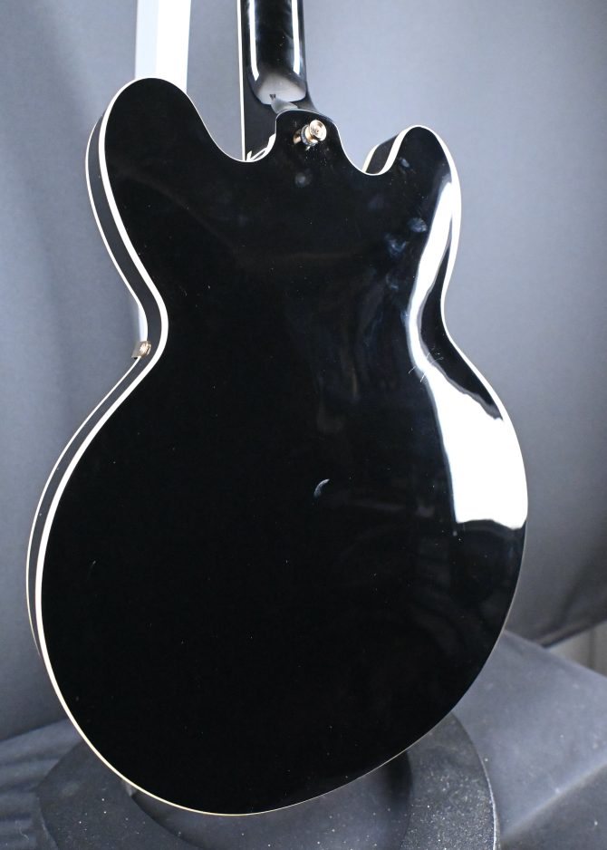 Epiphone Sheraton-II Pro Ebony Thinline Semi-Hollow Ebony