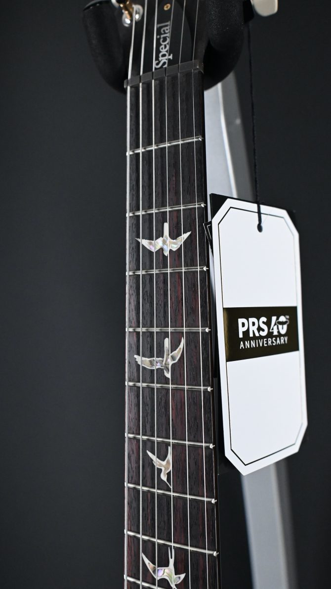 PRS Semi-Hollow Special Quilt 10-Top Black Gold Wraparound Smokeburst #189