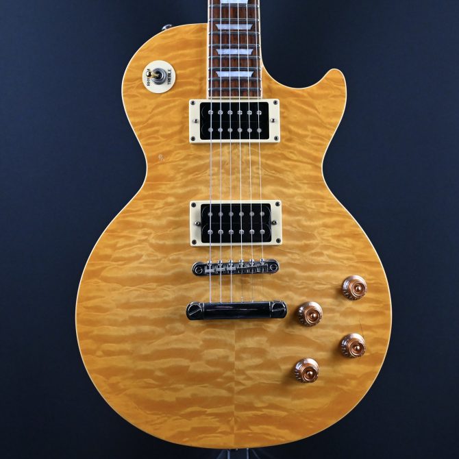 Epiphone Les Paul Standard Plus Quilt Top Honey Burst 2206