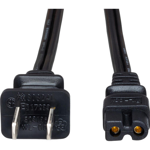 Hosa Power Cord IEC C7 to NEMA 1-15P