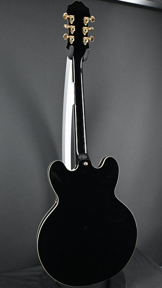 Epiphone Sheraton-II Pro Ebony Thinline Semi-Hollow Ebony