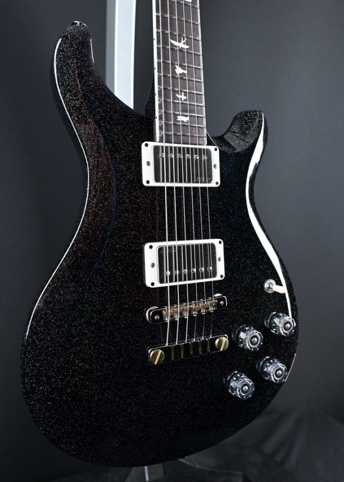 PRS S2 McCarty 594 Thinline Black Rainbow Hollowflake #765