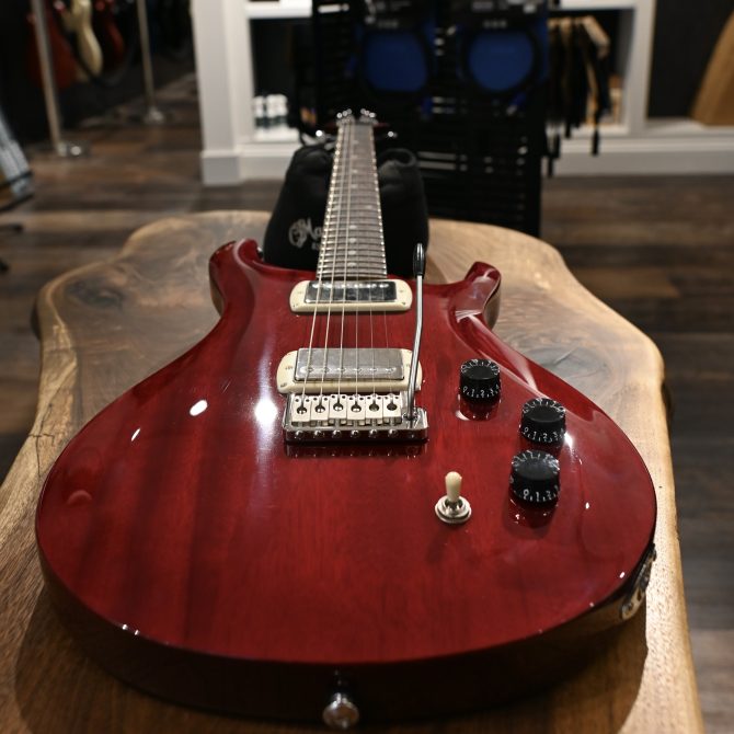 PRS SE DGT Standard Vintage Cherry w/ Moons #587