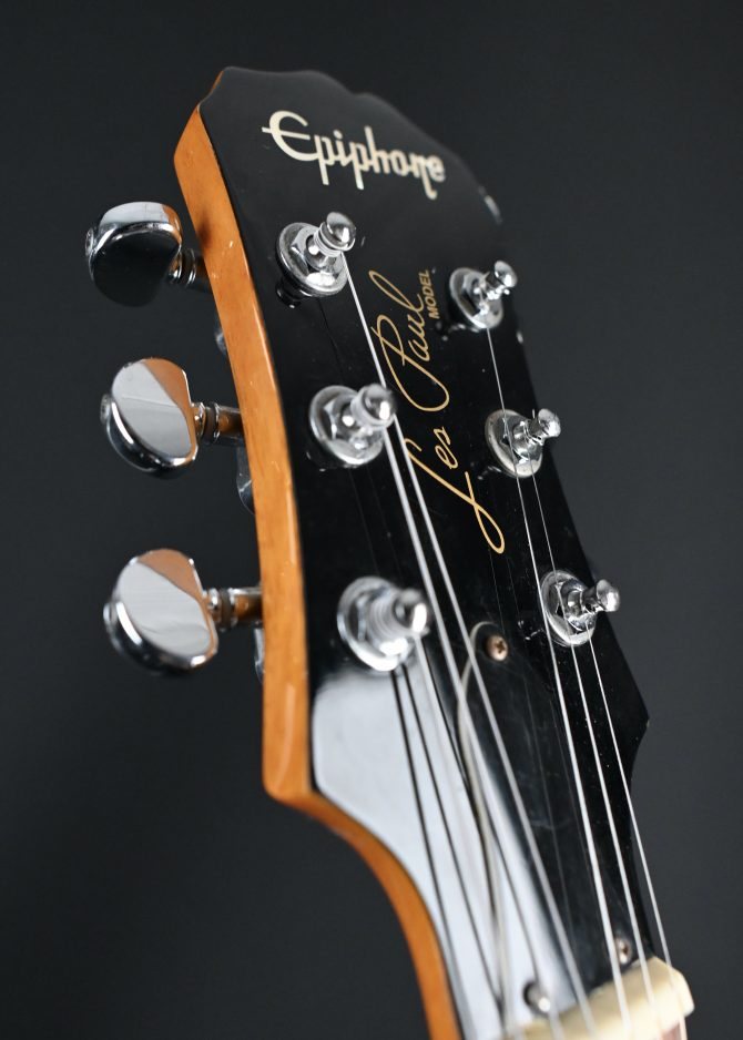 Epiphone Les Paul Standard Plus Quilt Top Honey Burst 2206