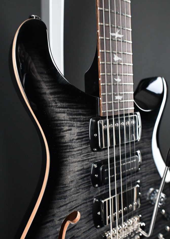 PRS SE Special Semi-Hollow Charcoal Burst #406