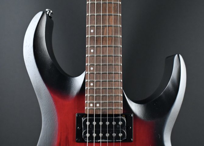 Cort X100OPBB Open Pore Black Cherry Burst #724