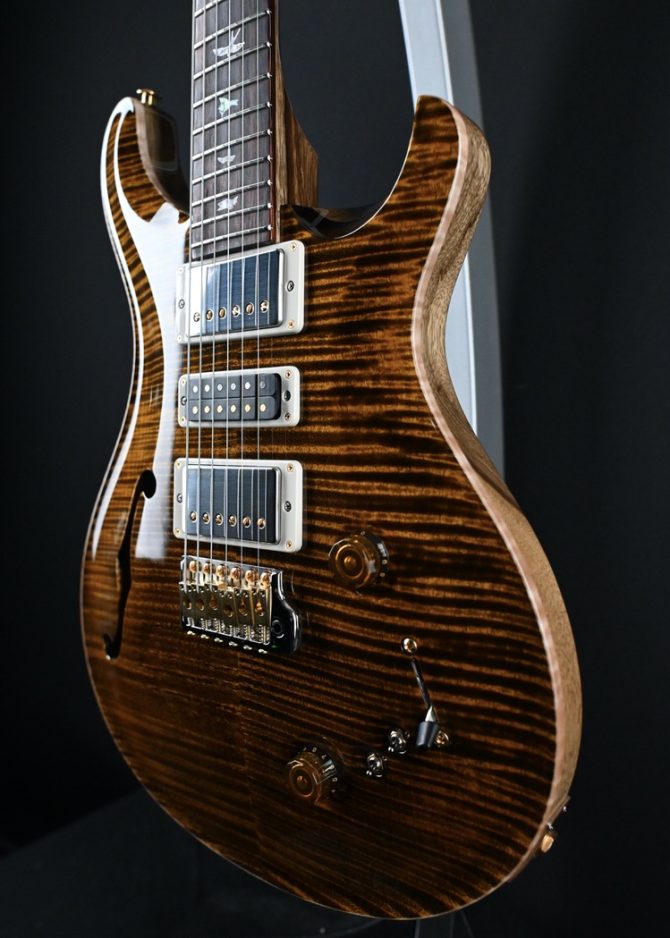 PRS 40th Anniversary Special Semi-Hollow Limited Edition Yellow Tiger #104