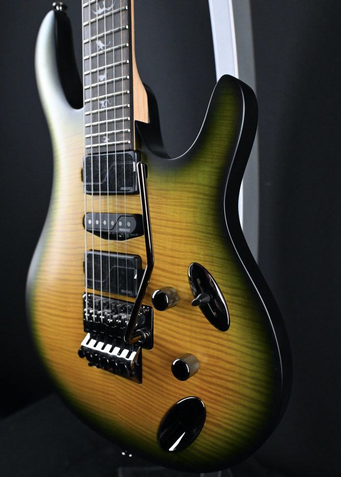 PRS SE Chleo Charcoal Purple Burst Herman Li Signature #130 (Copy)