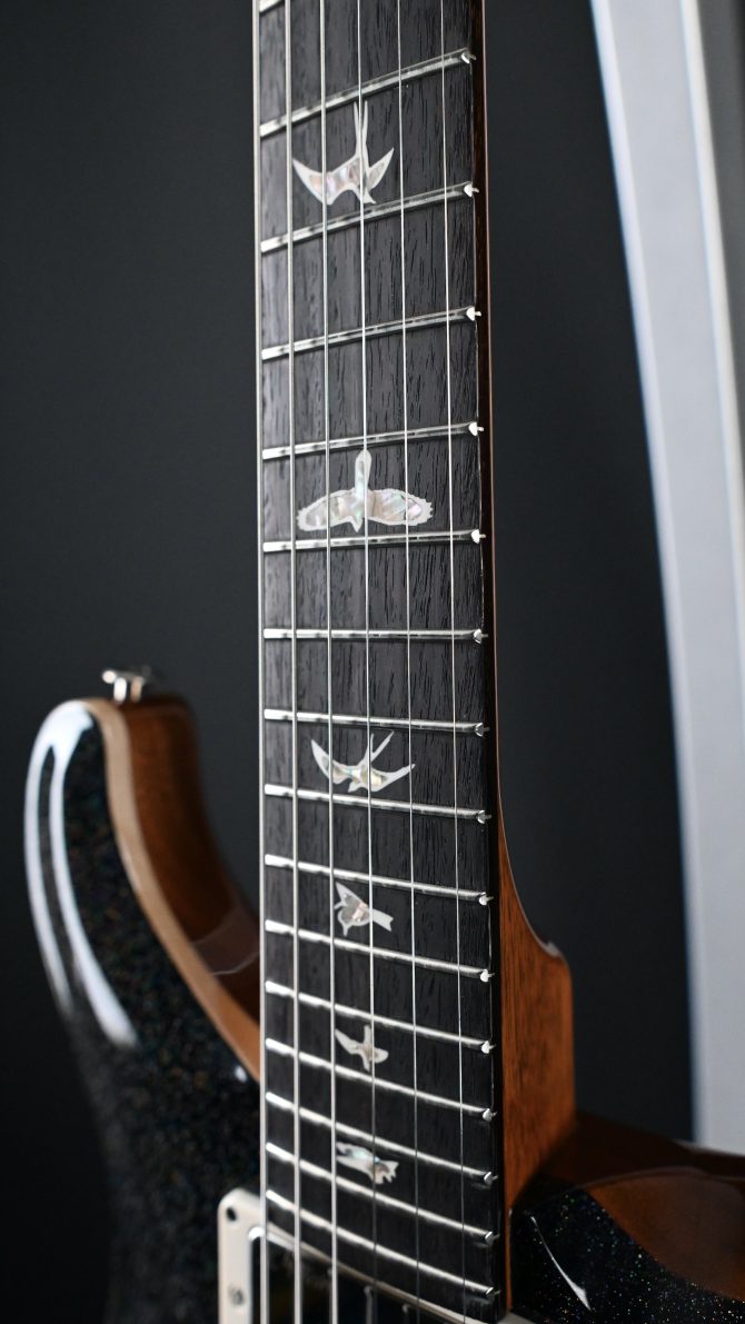 PRS Semi-Hollow Special Black Rainbow Holoflake #590