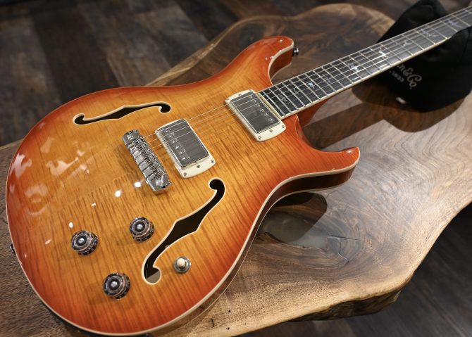 PRS SE Hollowbody II Piezo Vintage Sunburst #839