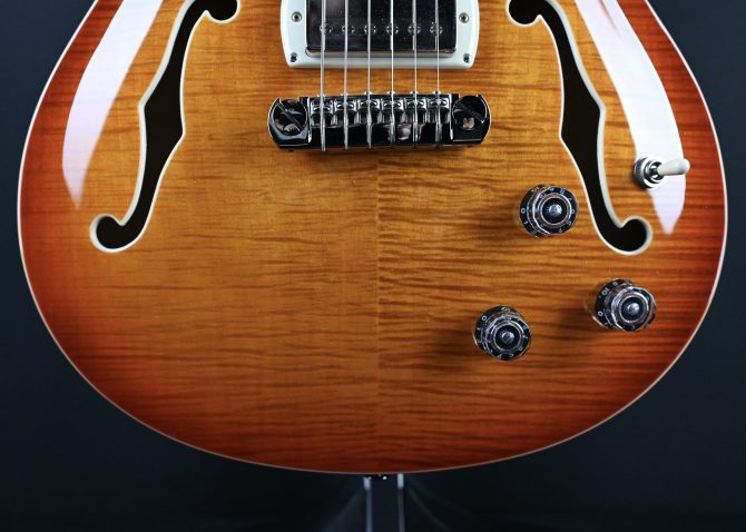 PRS SE Hollowbody II Piezo Vintage Sunburst #839