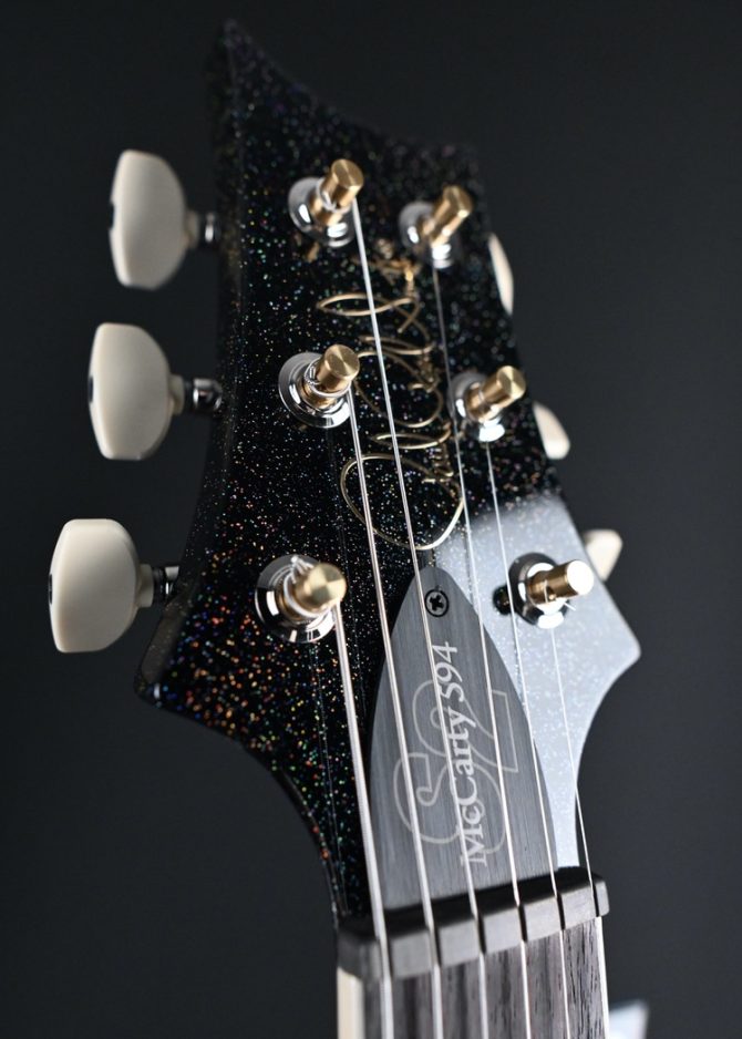 PRS S2 McCarty 594 Thinline Black Rainbow Hollowflake #765