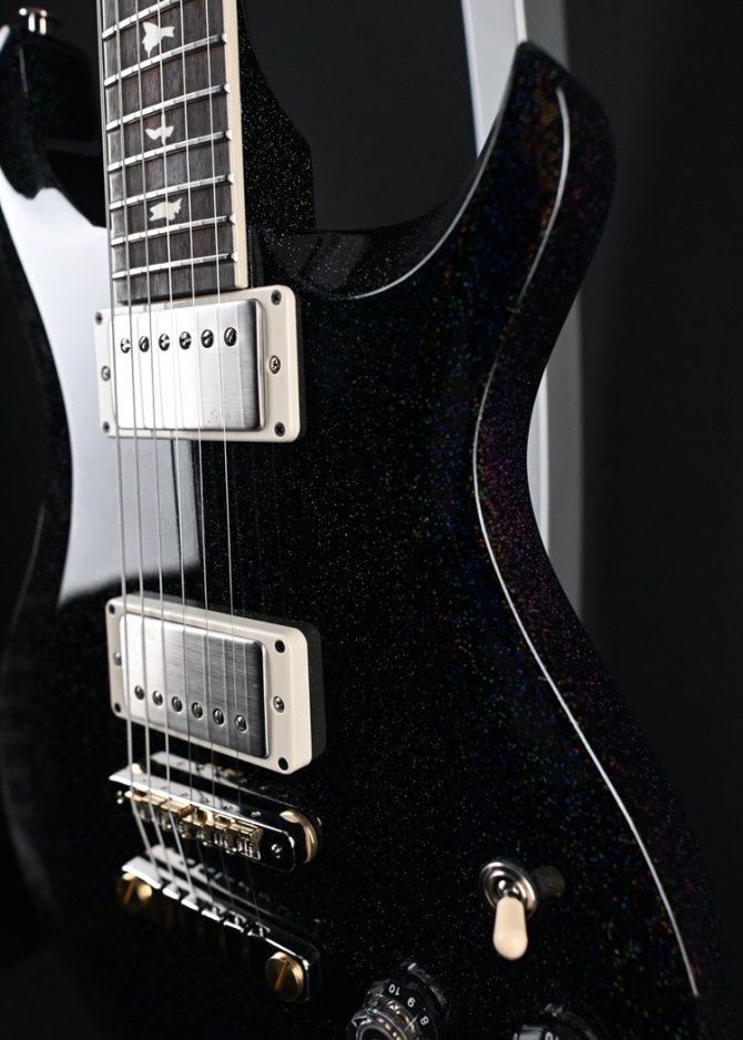 PRS S2 McCarty 594 Thinline Black Rainbow Hollowflake #765