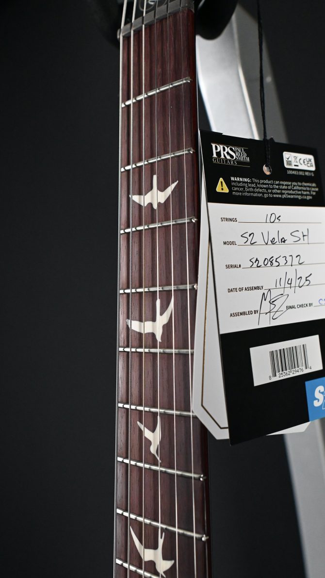 PRS S2 Vela Semi Hollow Rainbow Hollowflake #372 w/ Reclaimed Neck