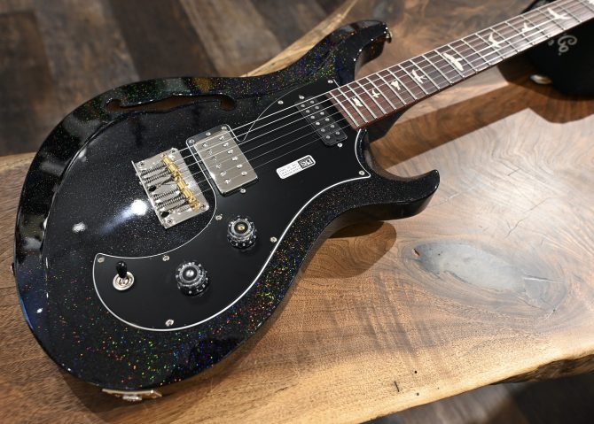 PRS S2 Vela Semi Hollow Rainbow Hollowflake #372 w/ Reclaimed Neck