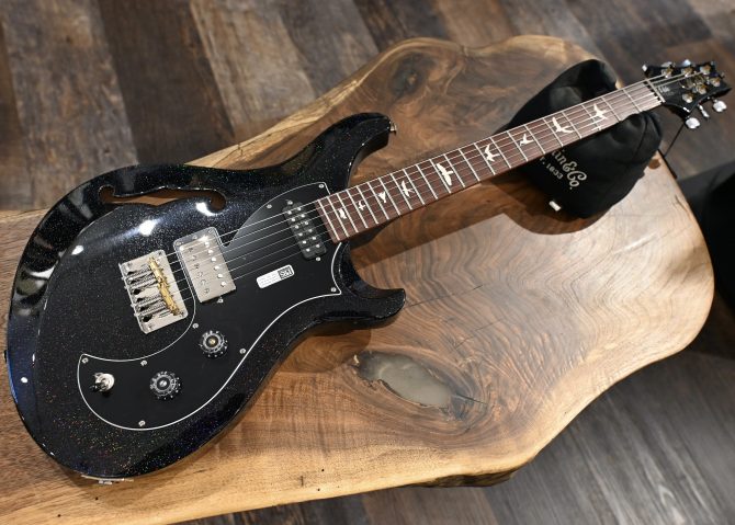 PRS S2 Vela Semi Hollow Rainbow Hollowflake #347 w/ Reclaimed Neck