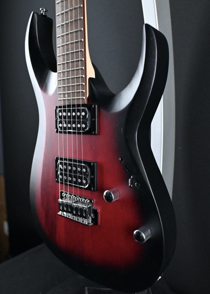 Cort X100OPBB Open Pore Black Cherry Burst #724