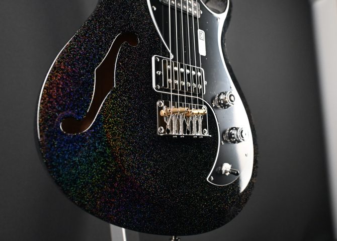 PRS S2 Vela Semi Hollow Rainbow Hollowflake #347 w/ Reclaimed Neck