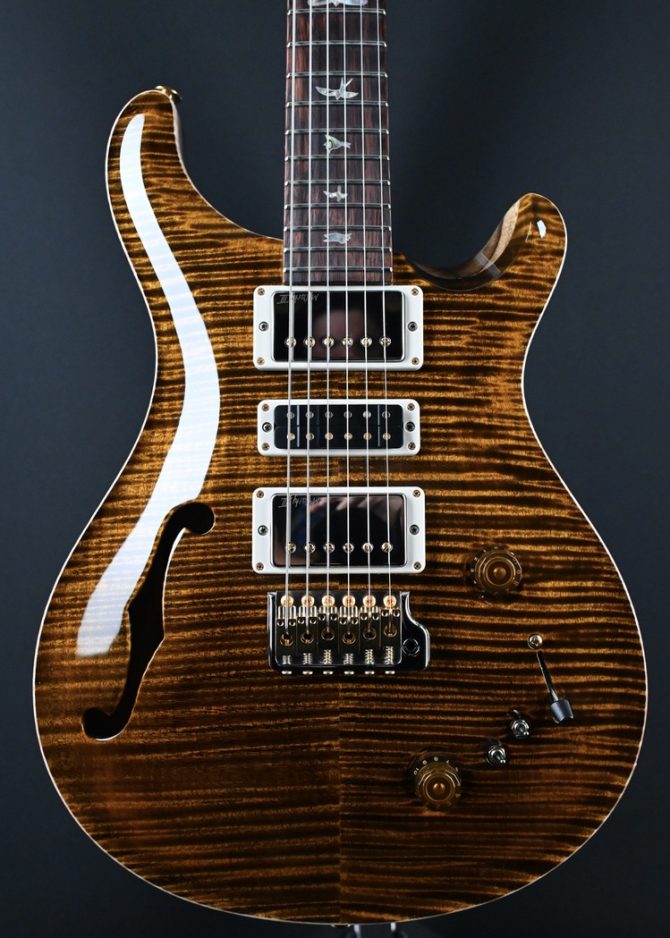 PRS 40th Anniversary Special Semi-Hollow Limited Edition Yellow Tiger #104