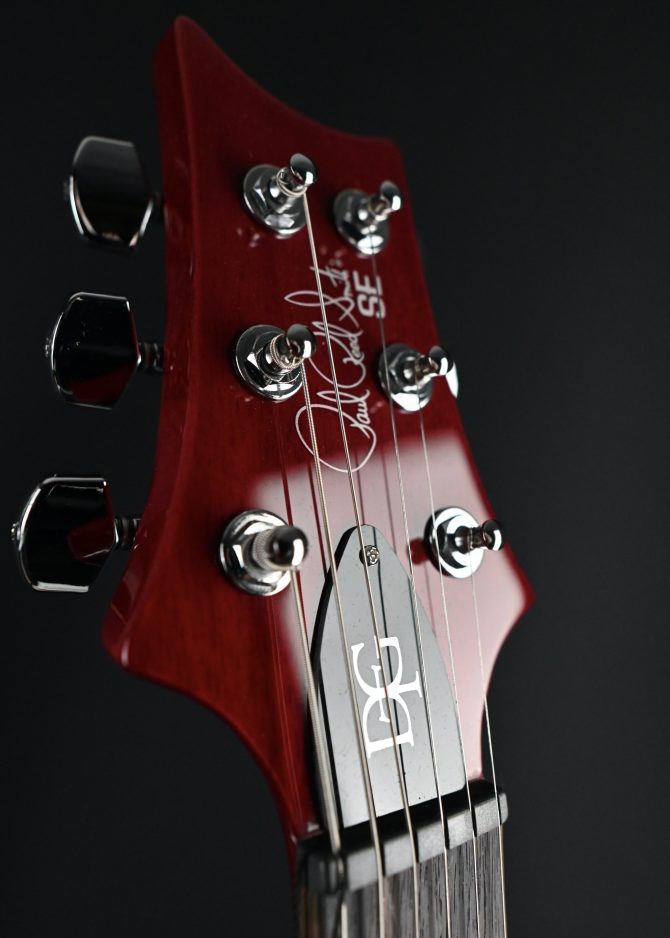 PRS SE DGT Standard Vintage Cherry w/ Moons #587