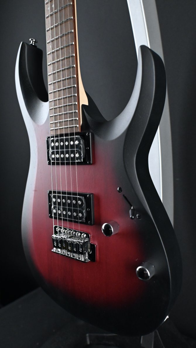 Cort X100OPBB Open Pore Black Cherry Burst #723