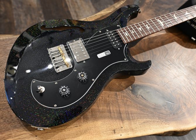 PRS S2 Vela Semi Hollow Rainbow Hollowflake #347 w/ Reclaimed Neck