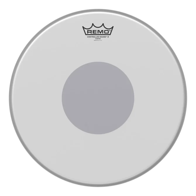 Remo Controlled Sound X Coated Black Dot Snare Drumhead - Bottom Black Dot, 14"