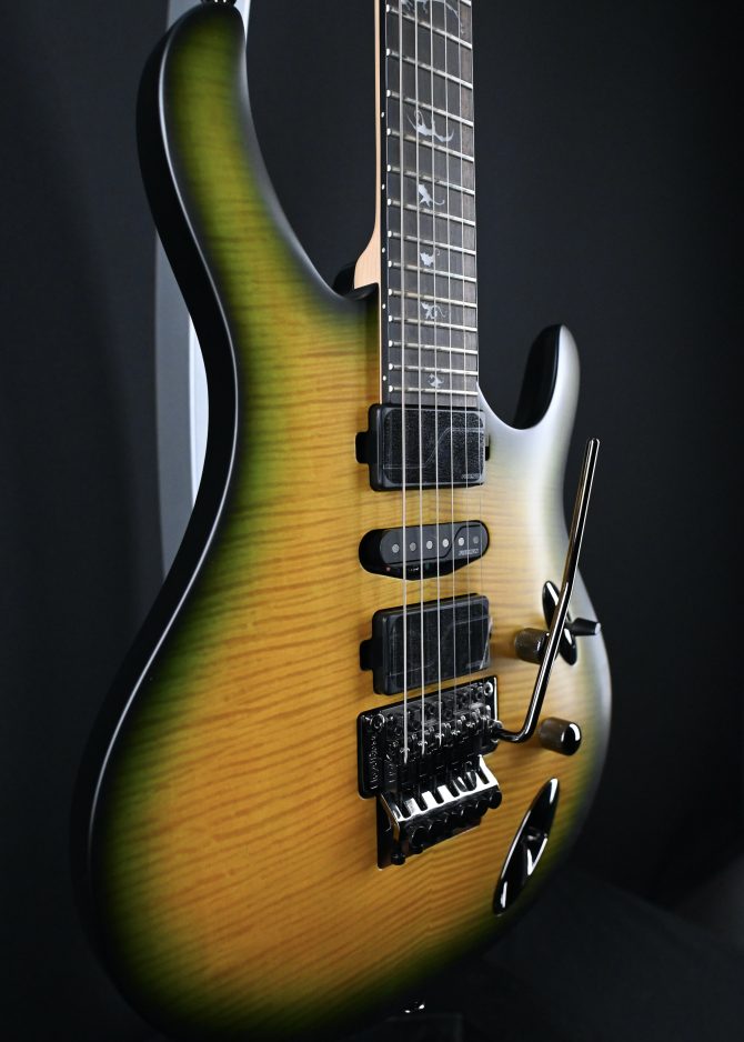 PRS SE Chleo Charcoal Purple Burst Herman Li Signature #130 (Copy)