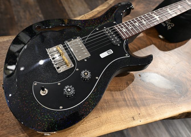 PRS S2 Vela Semi Hollow Rainbow Hollowflake #262 w/ Reclaimed Neck