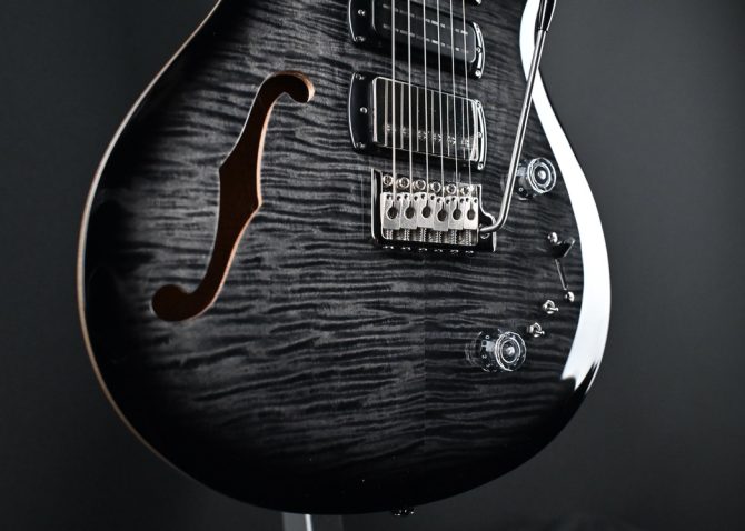 PRS SE Special Semi-Hollow Charcoal Burst #406