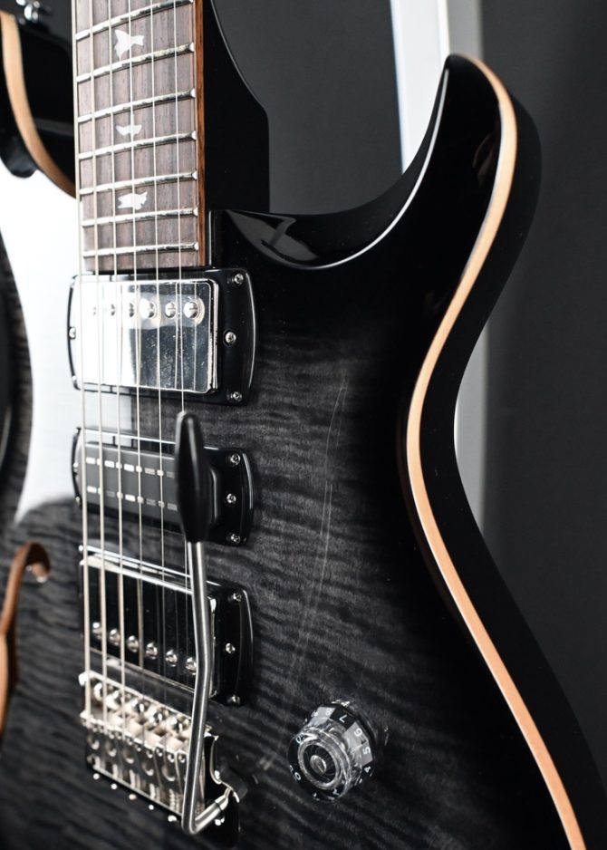 PRS SE Special Semi-Hollow Charcoal Burst #406
