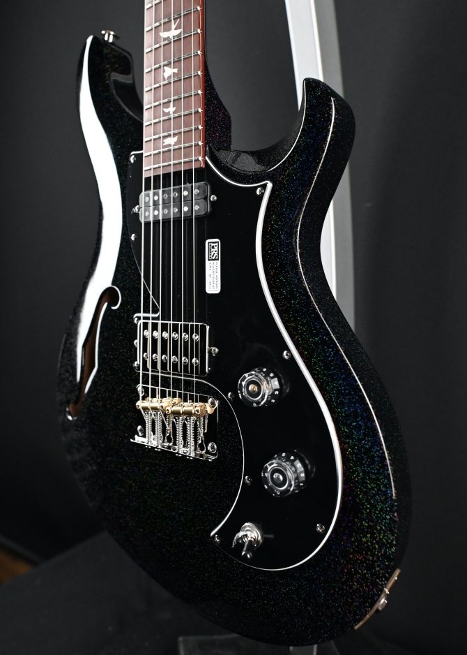 PRS S2 Vela Semi Hollow Rainbow Hollowflake #347 w/ Reclaimed Neck