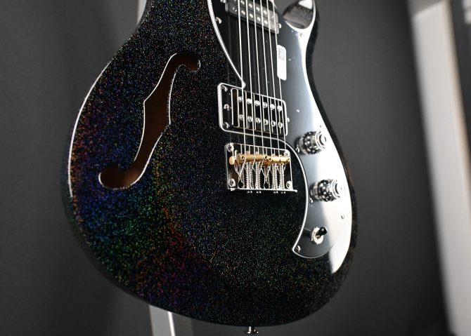 PRS S2 Vela Semi Hollow Rainbow Hollowflake #402 w/ Reclaimed Neck