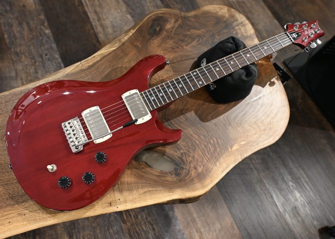 PRS SE DGT Standard Vintage Cherry w/ Moons #587